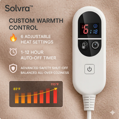 Solvra™ Heated Robe
